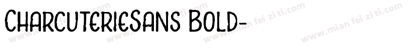 CharcuterieSans Bold字体转换